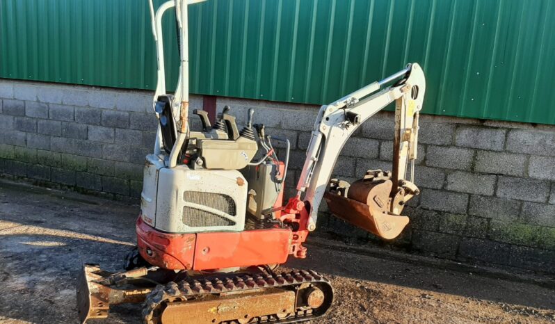 1T Excavator Takeuchi TB210 2017 full