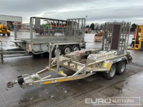 Indespension Twin Axle Plant Trailer, Track Box, Ramp Plant Trailers For Auction: Leeds – 22nd, 23rd, 24th & 25th January 25 @ 8:00am