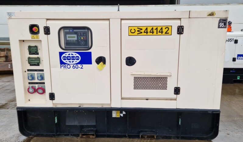 2018 FG Wilson PRO060-2 Generators For Auction: Leeds – 22nd, 23rd, 24th & 25th January 25 @ 8:00am full