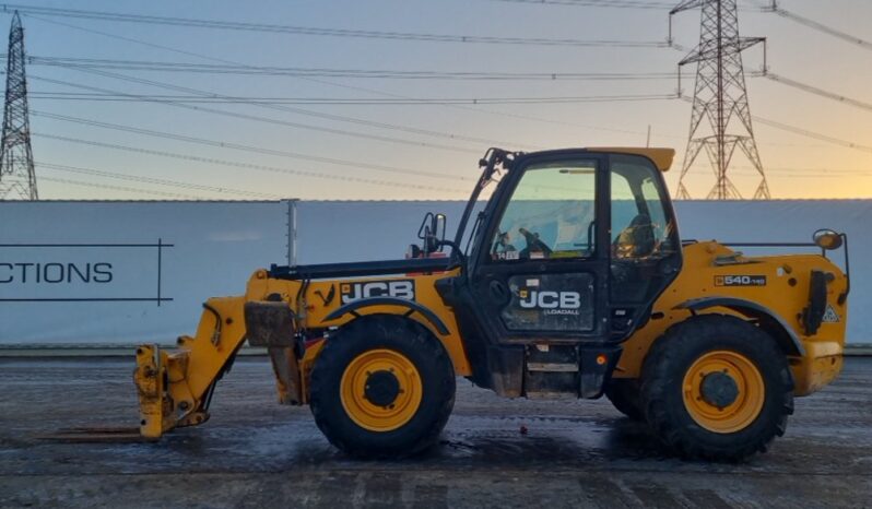 2018 JCB 540-140 Hi Viz Telehandlers For Auction: Leeds – 22nd, 23rd, 24th & 25th January 25 @ 8:00am full