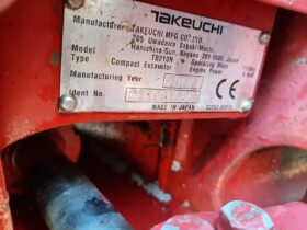 1T Excavator Takeuchi TB210 2017 full