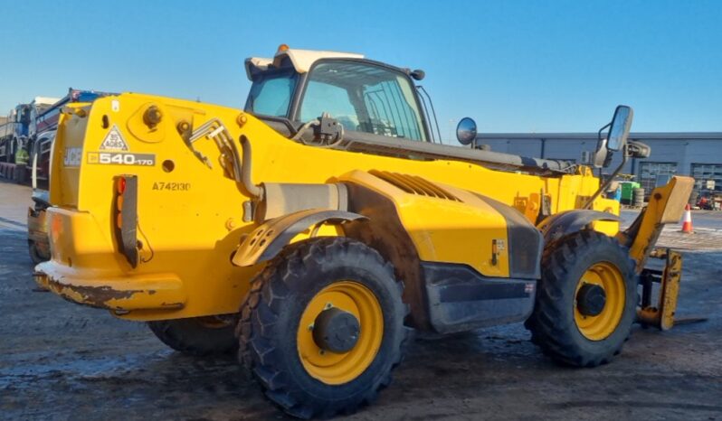 2016 JCB 540-170 Telehandlers For Auction: Leeds – 22nd, 23rd, 24th & 25th January 25 @ 8:00am full