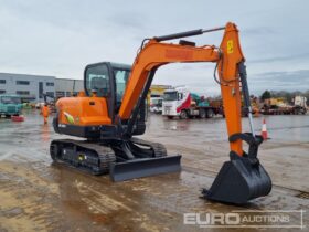 2024 Develon DX60E-10N 6 Ton+ Excavators For Auction: Leeds – 22nd, 23rd, 24th & 25th January 25 @ 8:00am full