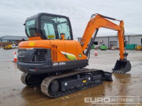 Unused 2024 Develon DX60E-10N 6 Ton+ Excavators For Auction: Leeds – 22nd, 23rd, 24th & 25th January 25 @ 8:00am full