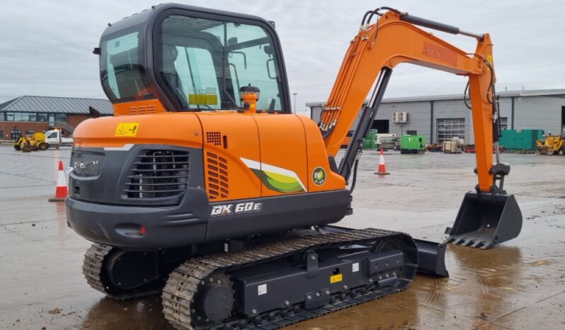 Unused 2024 Develon DX60E-10N 6 Ton+ Excavators For Auction: Leeds – 22nd, 23rd, 24th & 25th January 25 @ 8:00am full