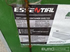 Unused Essential  40′ x 40′ PVC Dome Shelter Modular Buildings For Auction: Leeds – 22nd, 23rd, 24th & 25th January 25 @ 8:00am full