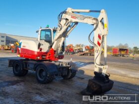 2018 Takeuchi TB295W Wheeled Excavators For Auction: Leeds – 22nd, 23rd, 24th & 25th January 25 @ 8:00am full