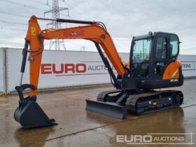 Unused 2024 Develon DX60E-10N 6 Ton+ Excavators For Auction: Leeds – 22nd, 23rd, 24th & 25th January 25 @ 8:00am