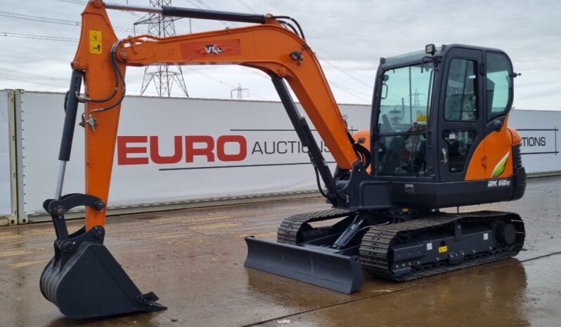 Unused 2024 Develon DX60E-10N 6 Ton+ Excavators For Auction: Leeds – 22nd, 23rd, 24th & 25th January 25 @ 8:00am