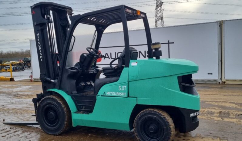 2011 Mitsubishi FD50CN Forklifts For Auction: Leeds – 22nd, 23rd, 24th & 25th January 25 @ 8:00am full