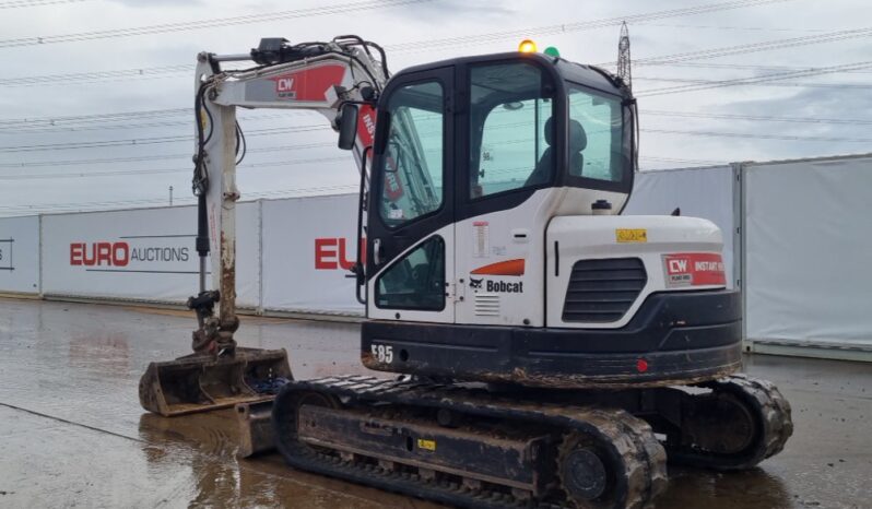 2020 Bobcat E85 6 Ton+ Excavators For Auction: Leeds – 22nd, 23rd, 24th & 25th January 25 @ 8:00am full