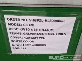 Unused Essential  33′ x 20′ x 11.8′ Container PVC Shelter Modular Buildings For Auction: Leeds – 22nd, 23rd, 24th & 25th January 25 @ 8:00am full