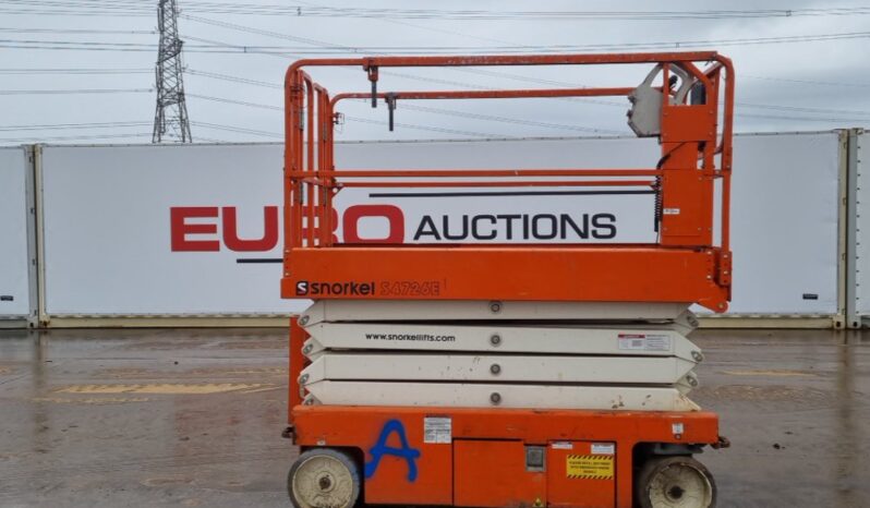 2016 Snorkel S4726E Manlifts For Auction: Leeds – 22nd, 23rd, 24th & 25th January 25 @ 8:00am full