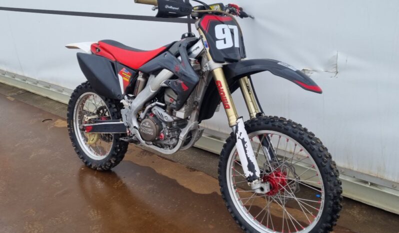 Honda CRF250R Motor Cycle For Auction: Leeds – 22nd, 23rd, 24th & 25th January 25 @ 8:00am full