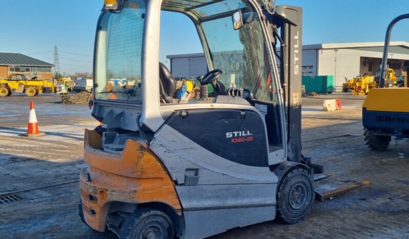 2018 Still RX60-25 Forklifts For Auction: Leeds – 22nd, 23rd, 24th & 25th January 25 @ 8:00am full