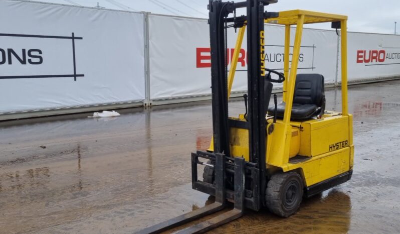 Hyster A1.25XL Forklifts For Auction: Leeds – 22nd, 23rd, 24th & 25th January 25 @ 8:00am