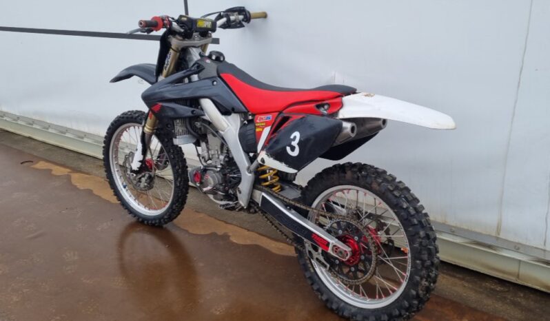 Honda CRF250R Motor Cycle For Auction: Leeds – 22nd, 23rd, 24th & 25th January 25 @ 8:00am full