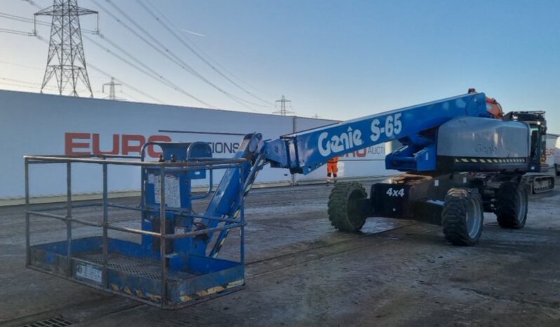 Genie S65 Manlifts For Auction: Leeds – 22nd, 23rd, 24th & 25th January 25 @ 8:00am