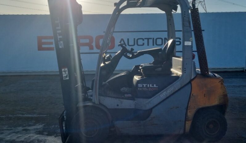 2017 Still RX70-20/600 Forklifts For Auction: Leeds – 22nd, 23rd, 24th & 25th January 25 @ 8:00am full