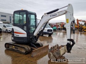 2017 Bobcat E26 EM Mini Excavators For Auction: Leeds – 22nd, 23rd, 24th & 25th January 25 @ 8:00am full