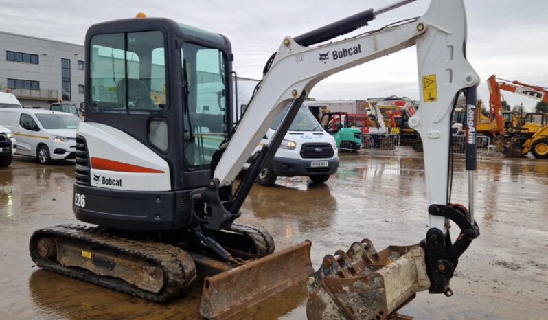 2017 Bobcat E26 EM Mini Excavators For Auction: Leeds – 22nd, 23rd, 24th & 25th January 25 @ 8:00am full