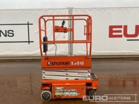 2018 Snorkel S3010ECE Manlifts For Auction: Dromore – 21st & 22nd February 2025 @ 9:00am For Auction on 2025-02-21 full