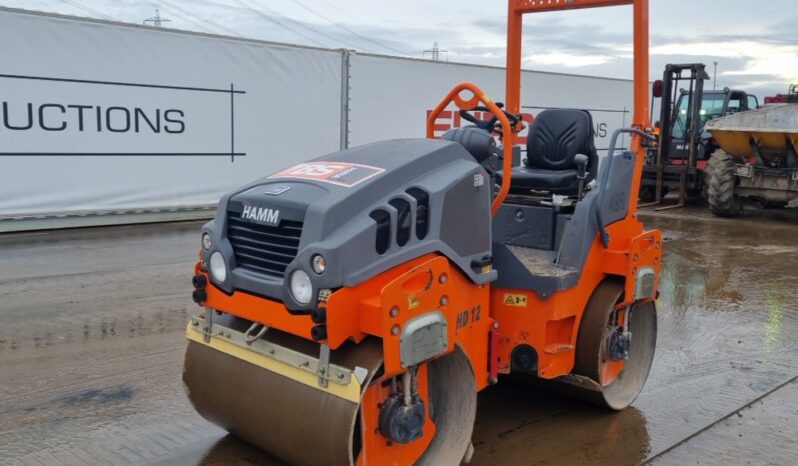 2017 Hamm HD12VV Rollers For Auction: Leeds – 22nd, 23rd, 24th & 25th January 25 @ 8:00am