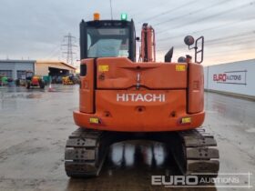 2021 Hitachi ZX85USB-6 6 Ton+ Excavators For Auction: Leeds – 22nd, 23rd, 24th & 25th January 25 @ 8:00am full