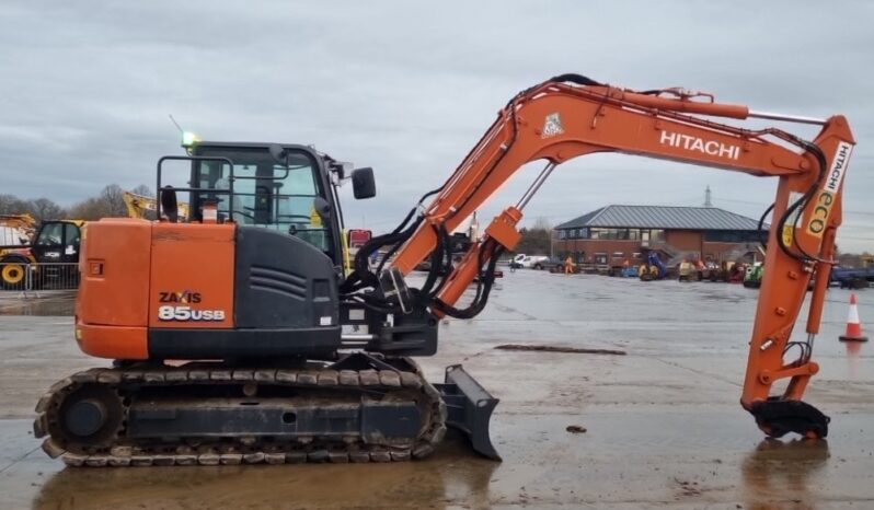 2021 Hitachi ZX85USB-6 6 Ton+ Excavators For Auction: Leeds – 22nd, 23rd, 24th & 25th January 25 @ 8:00am full