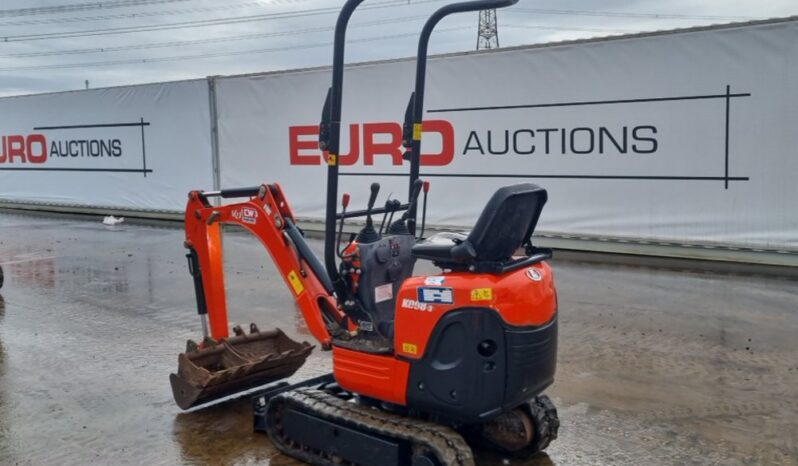 2018 Kubota K008-3 Micro Excavators For Auction: Leeds – 22nd, 23rd, 24th & 25th January 25 @ 8:00am full