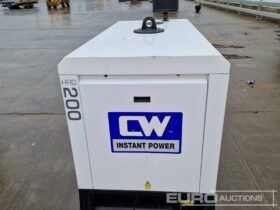 2017 HGI HRD200T Generators For Auction: Leeds – 22nd, 23rd, 24th & 25th January 25 @ 8:00am full