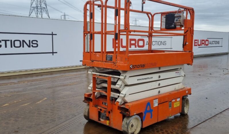 2016 Snorkel S4726E Manlifts For Auction: Leeds – 22nd, 23rd, 24th & 25th January 25 @ 8:00am