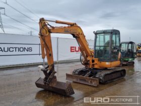 Case 50 Mini Excavators For Auction: Leeds – 22nd, 23rd, 24th & 25th January 25 @ 8:00am