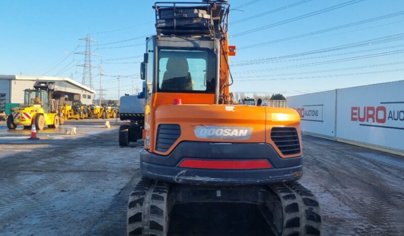 2013 Doosan DX80R 6 Ton+ Excavators For Auction: Leeds – 22nd, 23rd, 24th & 25th January 25 @ 8:00am full