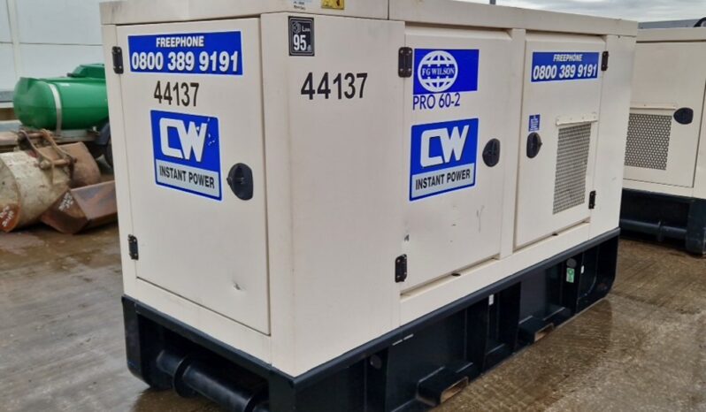 2018 FG Wilson PRO060-2 Generators For Auction: Leeds – 22nd, 23rd, 24th & 25th January 25 @ 8:00am full