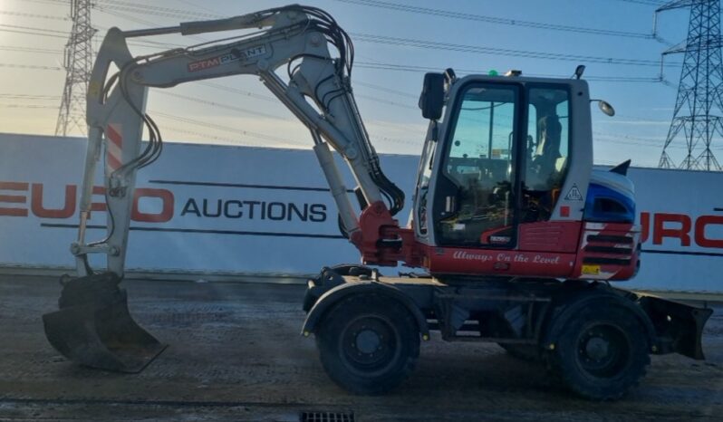 2018 Takeuchi TB295W Wheeled Excavators For Auction: Leeds – 22nd, 23rd, 24th & 25th January 25 @ 8:00am full