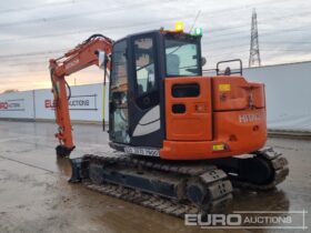 2021 Hitachi ZX85USB-6 6 Ton+ Excavators For Auction: Leeds – 22nd, 23rd, 24th & 25th January 25 @ 8:00am full