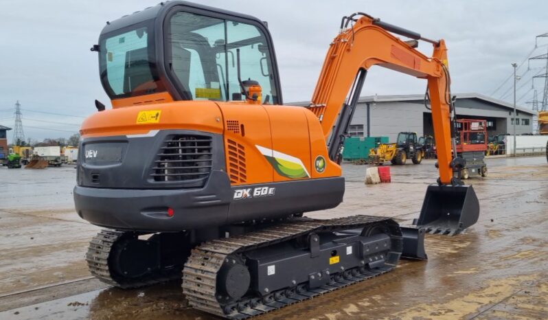 2024 Develon DX60E-10N 6 Ton+ Excavators For Auction: Leeds – 22nd, 23rd, 24th & 25th January 25 @ 8:00am full