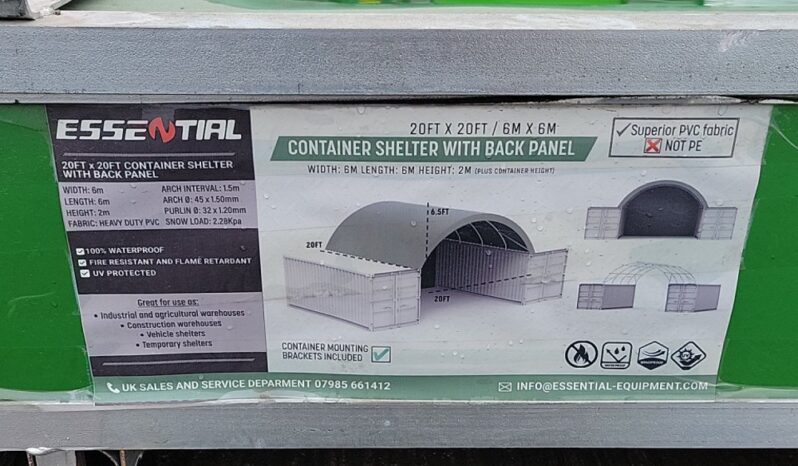 Unused Essential  20′ x 20′ PVC Dome Shelter Modular Buildings For Auction: Leeds – 22nd, 23rd, 24th & 25th January 25 @ 8:00am full