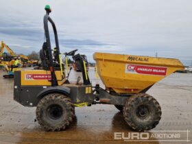 2018 Mecalac TA3S Site Dumpers For Auction: Leeds – 22nd, 23rd, 24th & 25th January 25 @ 8:00am full