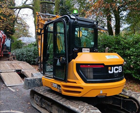 8T Excavator JCB 85Z-2 2022 full