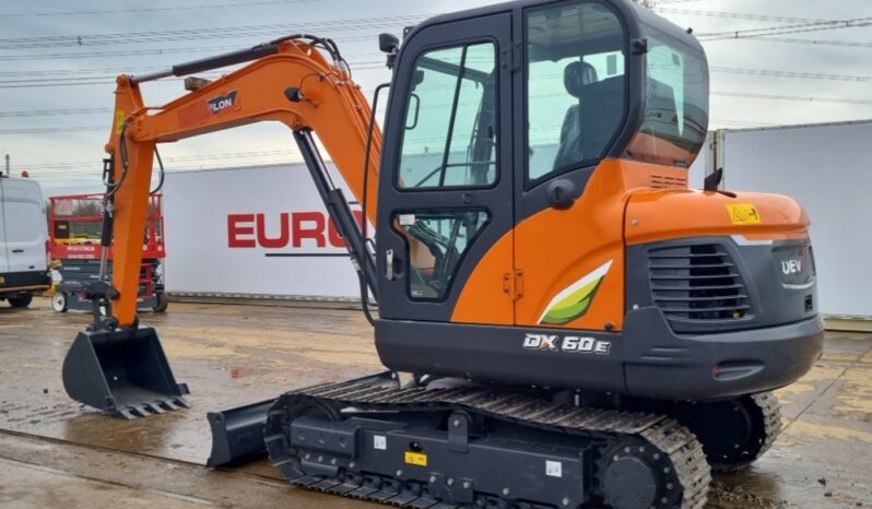 2024 Develon DX60E-10N 6 Ton+ Excavators For Auction: Leeds – 22nd, 23rd, 24th & 25th January 25 @ 8:00am full