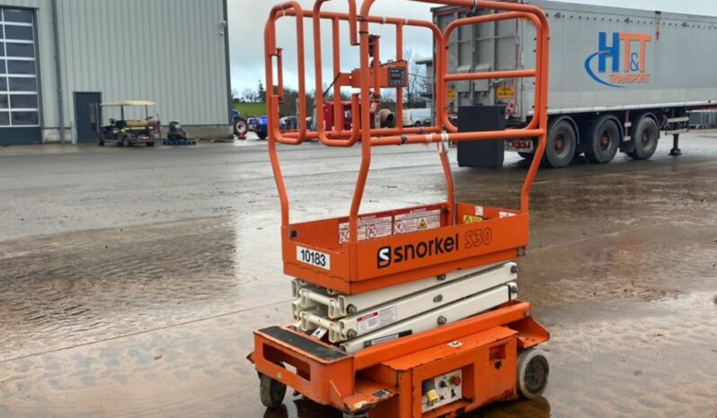 2018 Snorkel S3010ECE Manlifts For Auction: Dromore – 21st & 22nd February 2025 @ 9:00am For Auction on 2025-02-21 full