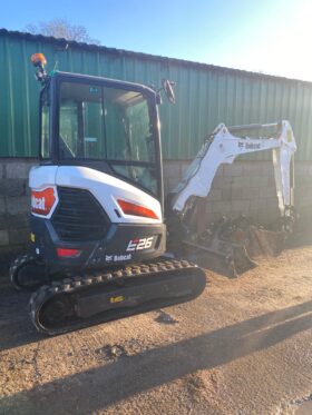 3T Excavator Bobcat E26 2022 full