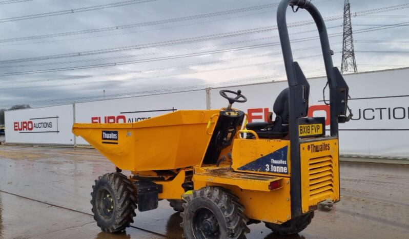 2018 Thwaites 3 Ton Site Dumpers For Auction: Leeds – 22nd, 23rd, 24th & 25th January 25 @ 8:00am full