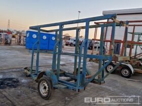 2010 Pipe To Site Trailers Single Axle Pipe Reel Trailer Plant Trailers For Auction: Leeds – 22nd, 23rd, 24th & 25th January 25 @ 8:00am full