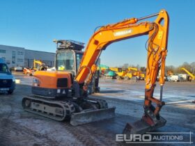 2013 Doosan DX80R 6 Ton+ Excavators For Auction: Leeds – 22nd, 23rd, 24th & 25th January 25 @ 8:00am full