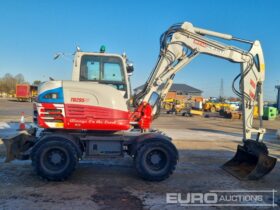 2018 Takeuchi TB295W Wheeled Excavators For Auction: Leeds – 22nd, 23rd, 24th & 25th January 25 @ 8:00am full