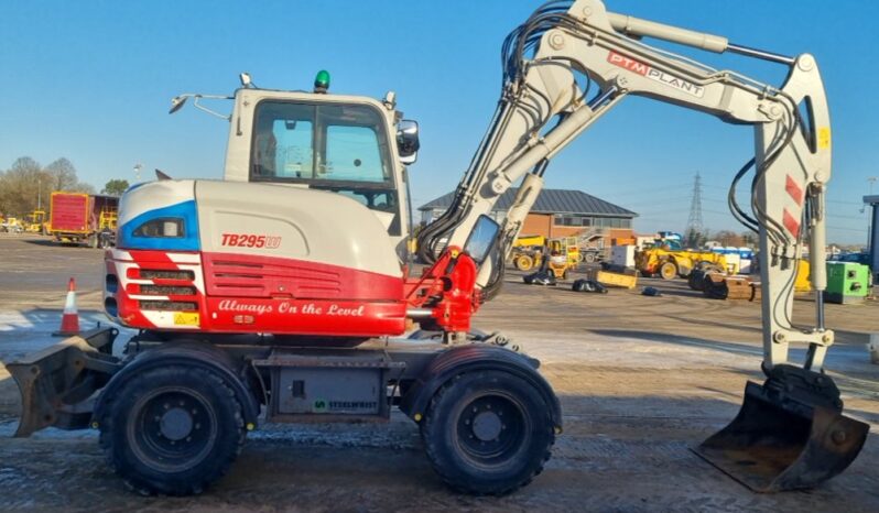 2018 Takeuchi TB295W Wheeled Excavators For Auction: Leeds – 22nd, 23rd, 24th & 25th January 25 @ 8:00am full