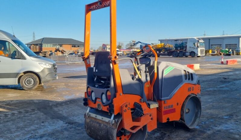 2015 Hamm HD8VV Rollers For Auction: Leeds – 22nd, 23rd, 24th & 25th January 25 @ 8:00am full